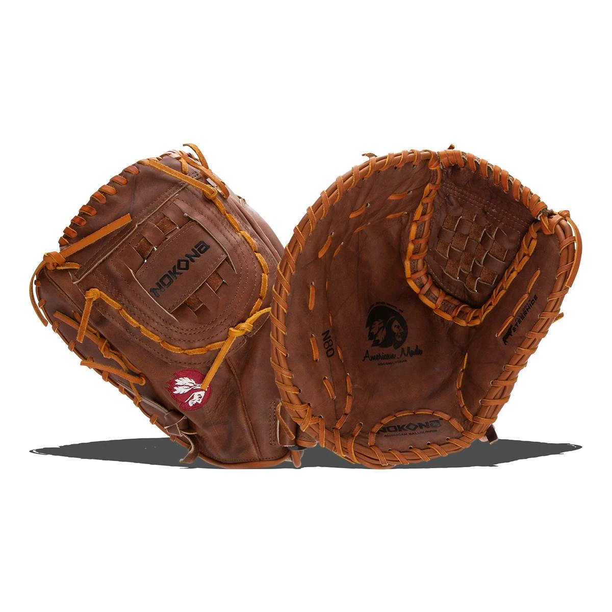 Nokona Walnut 14" First Base Mitt - Image 9