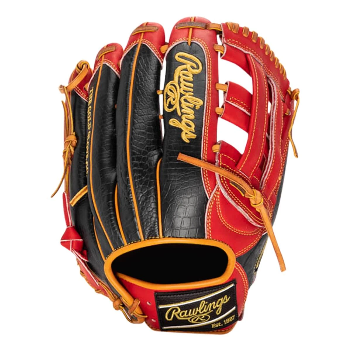 Rawlings Heart Of The Hide ColorSync 7.0 Croc Skin 12.75" Baseball Glove - Image 14