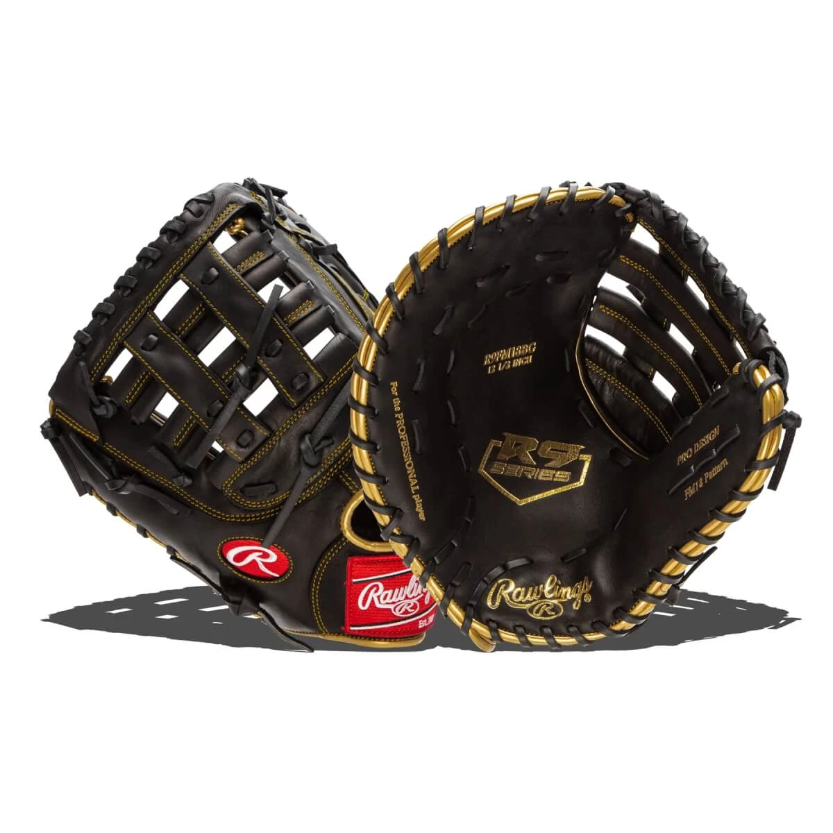 Rawlings R9 12.5" Baseball First Base Mitt - Image 2