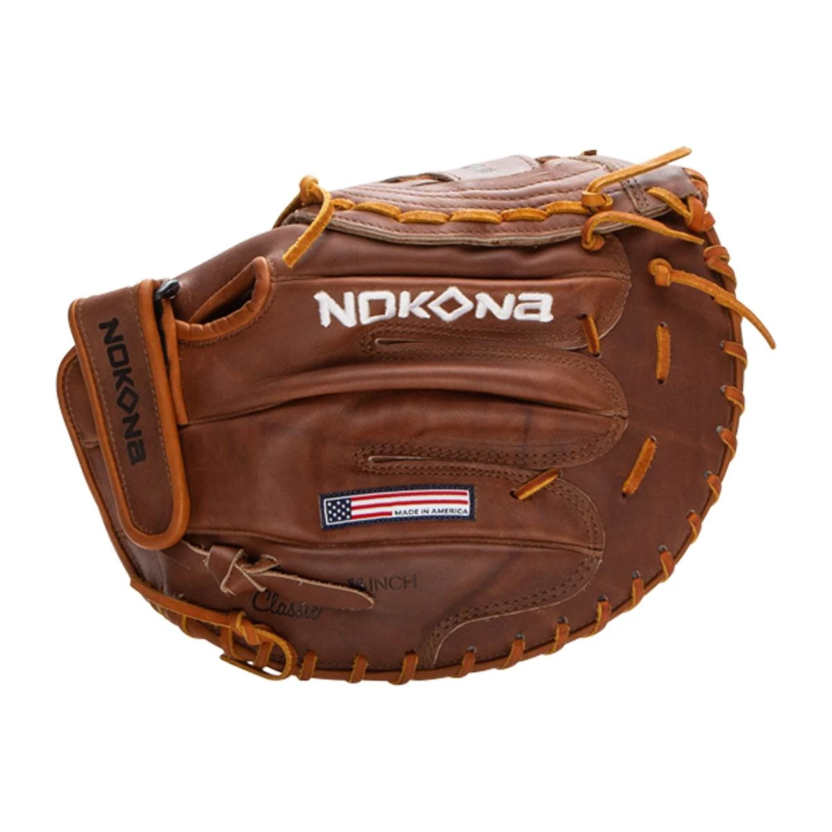 Nokona Walnut 14" First Base Mitt - Image 13