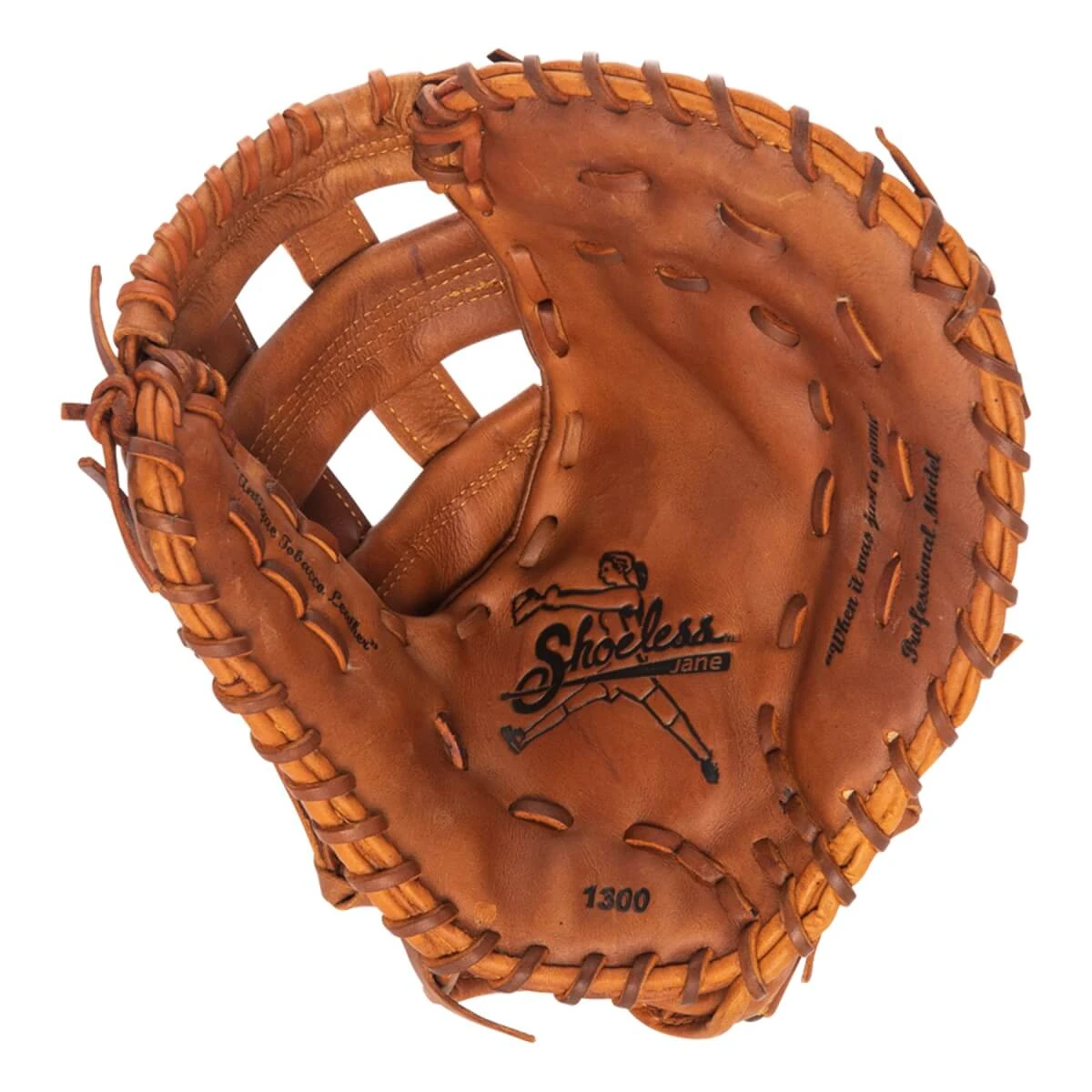 Shoeless Jane 13" Fastpitch Softball First Base Mitt - Image 2