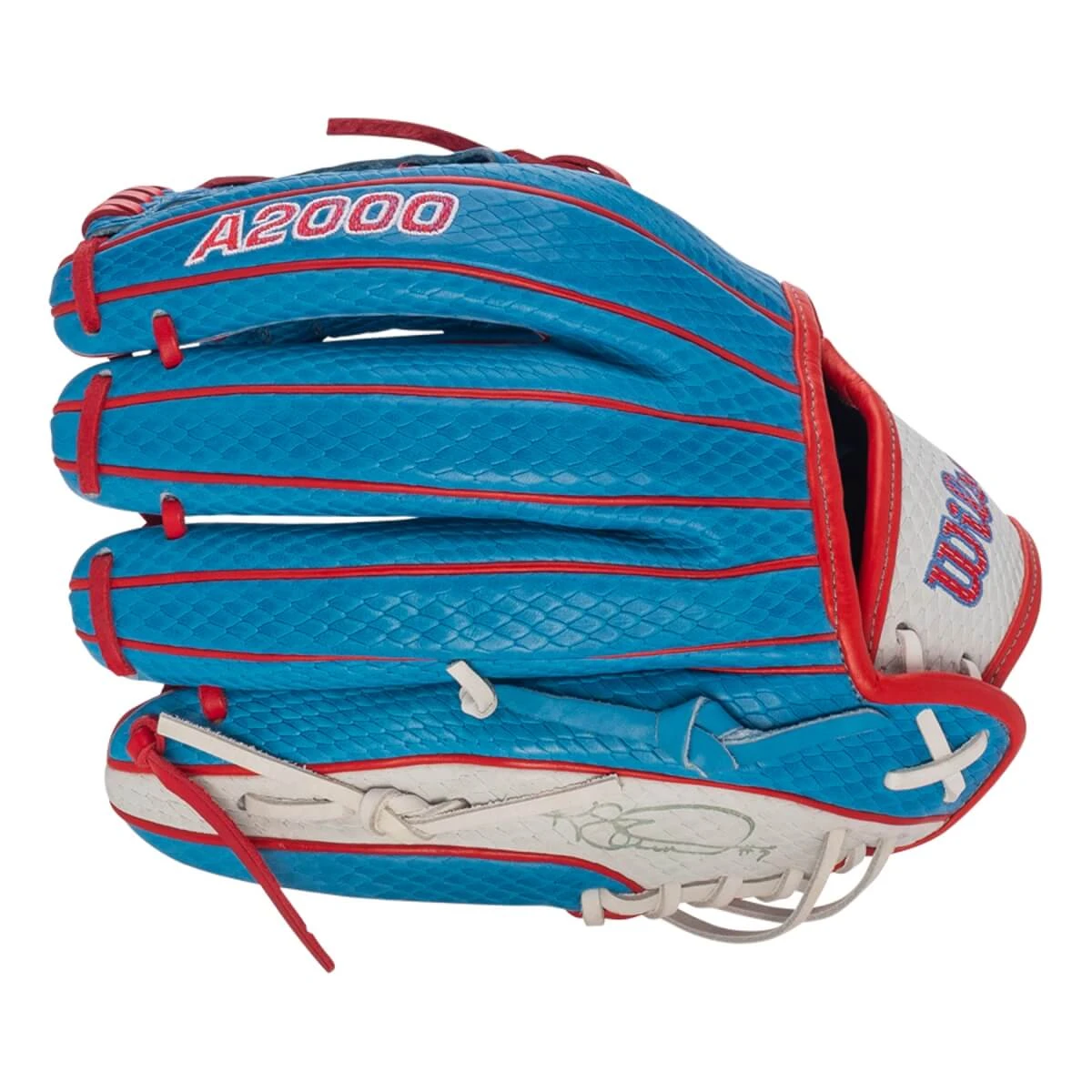 Wilson A2000 SnakeSkin KS7 Spin Control Kelsey Stewart 12" Fastpitch Softball Glove - Image 5
