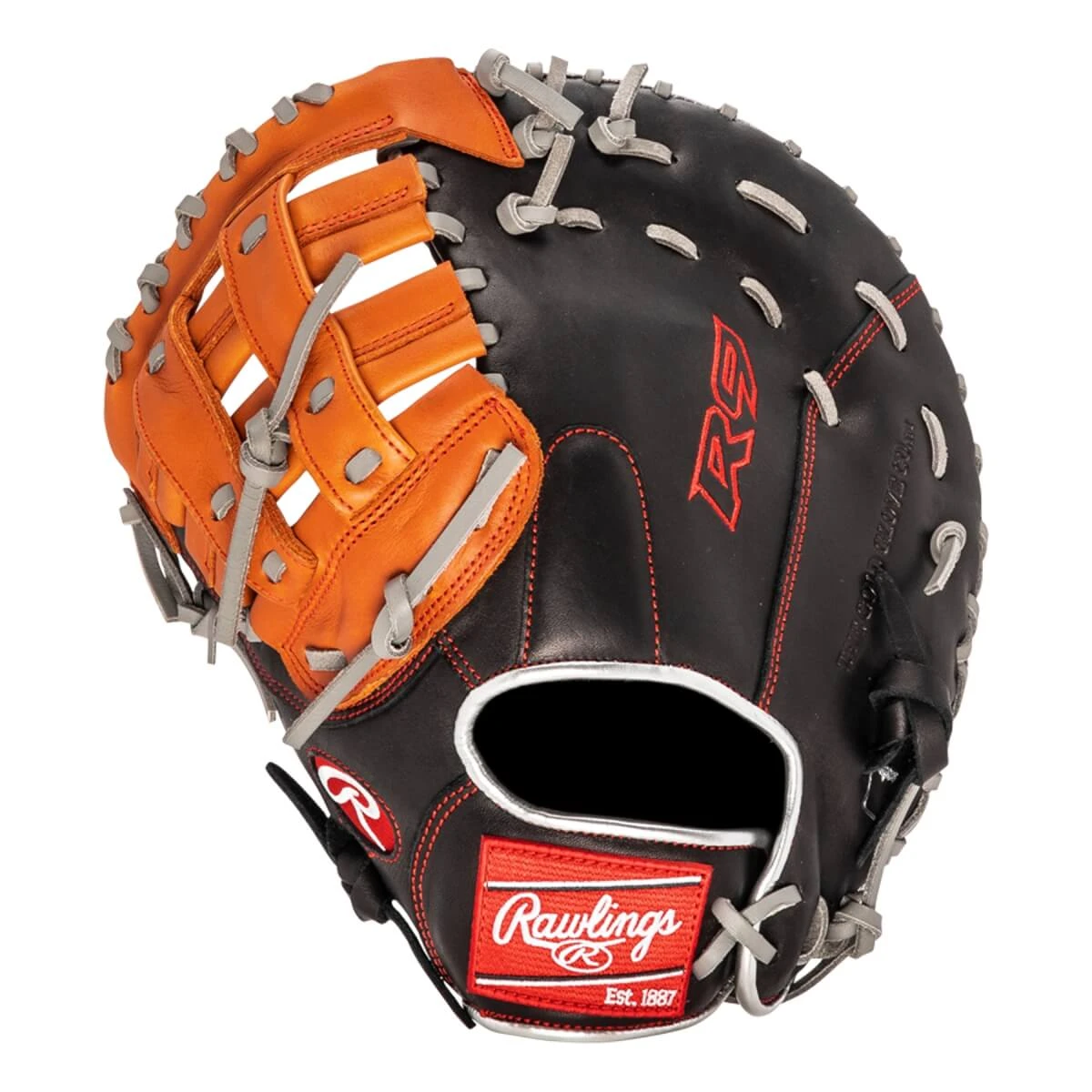 Rawlings R9 ContoUR Fit 12" Youth Baseball First Base Mitt - Image 14