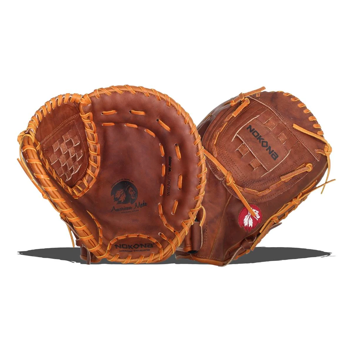 Nokona Walnut 14" First Base Mitt - Image 2