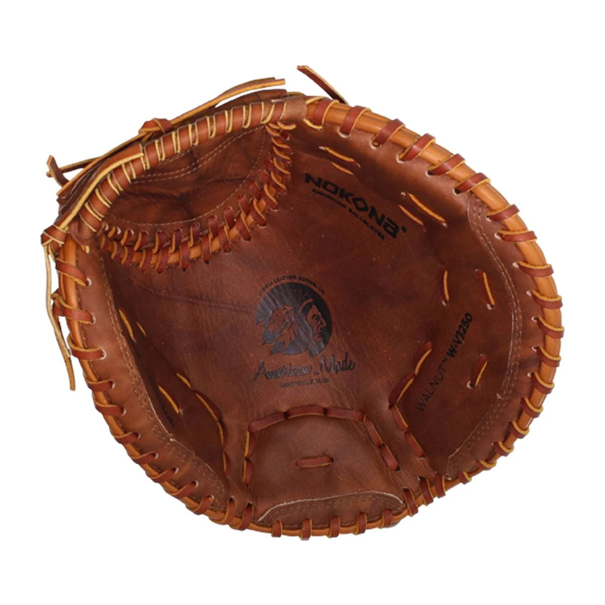 Nokona Walnut 32.5" Fastpitch Softball Catcher's Mitt - Image 6