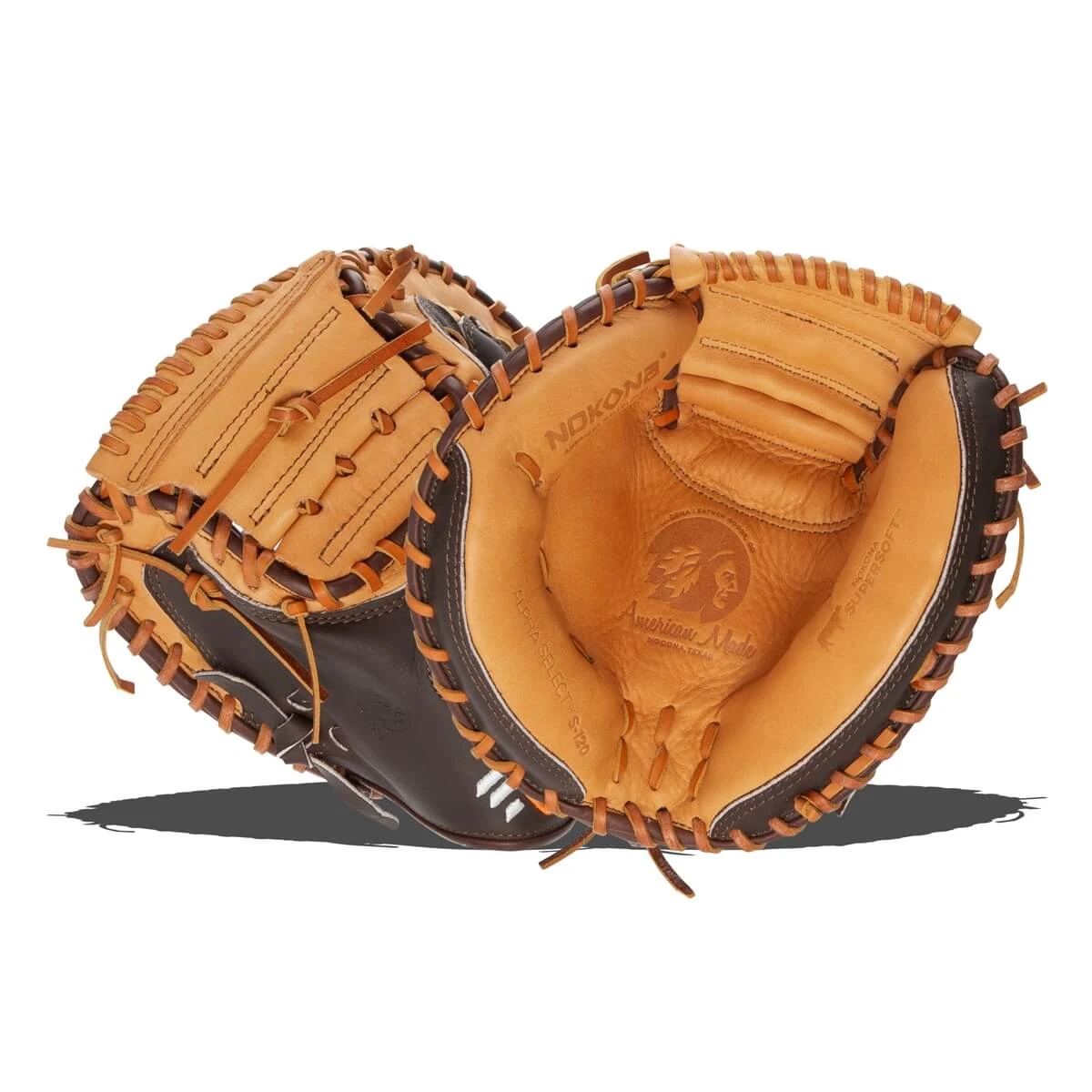 Nokona Alpha 30" Youth Catcher's Mitt - Image 8