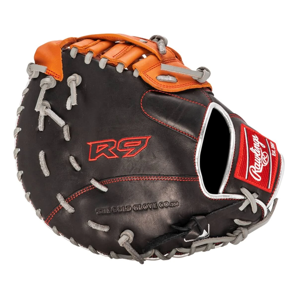 Rawlings R9 ContoUR Fit 12" Youth Baseball First Base Mitt - Image 6