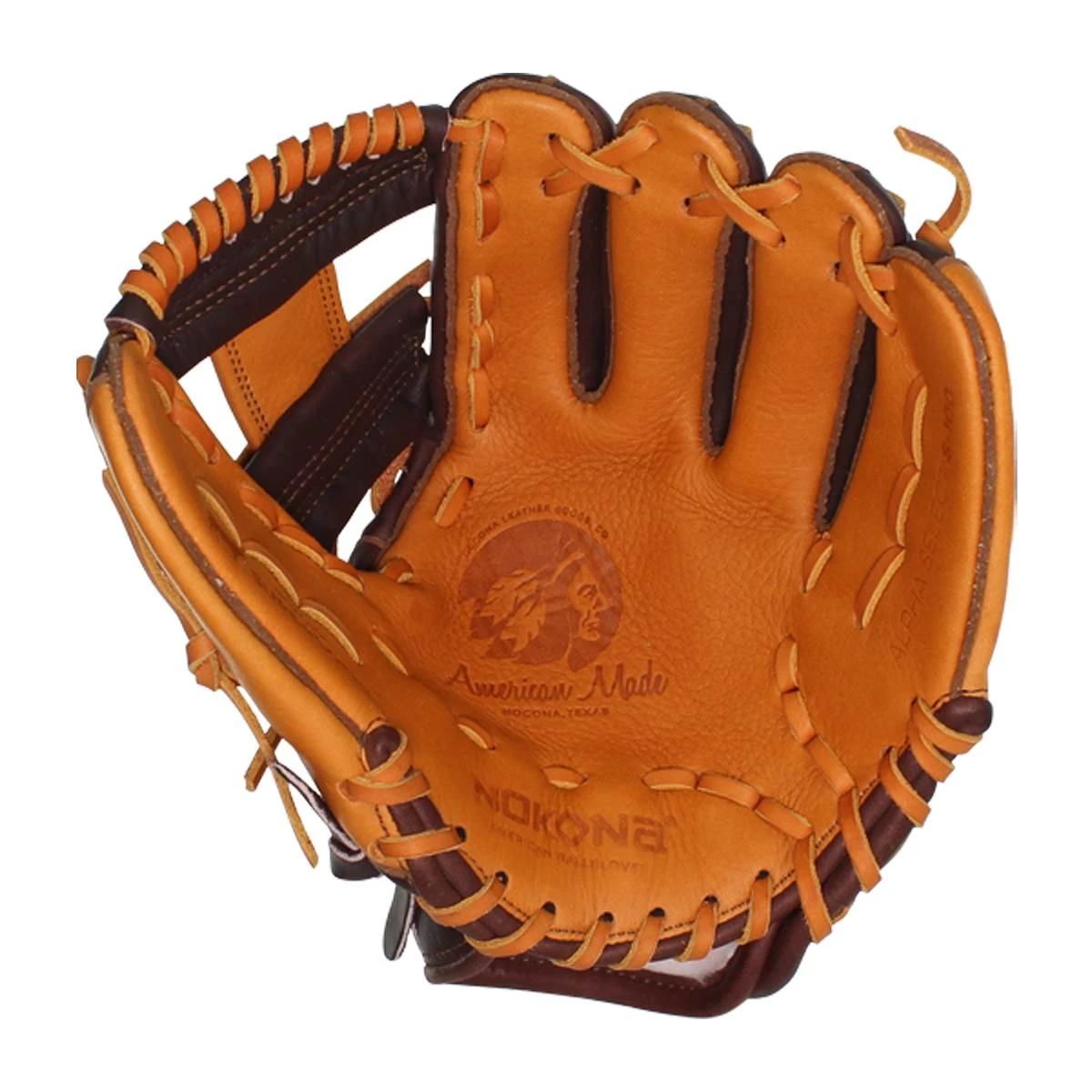 Nokona Alpha 10.5" Youth Baseball Glove - Image 2