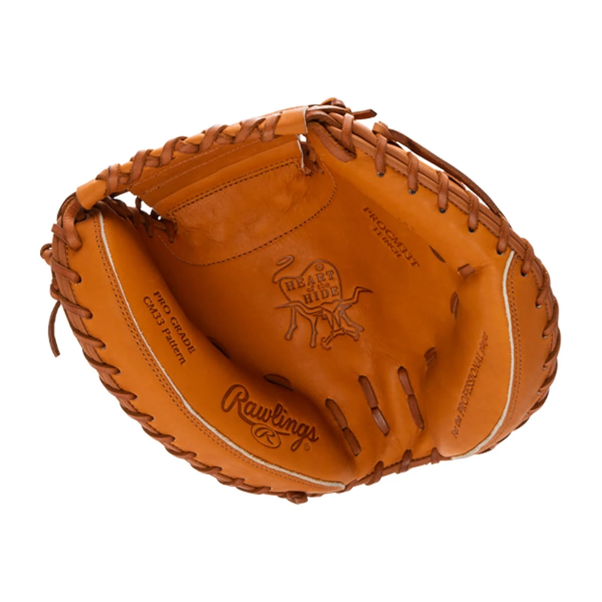 Rawlings Heart Of The Hide 33" Baseball Catcher's Mitt - Image 6