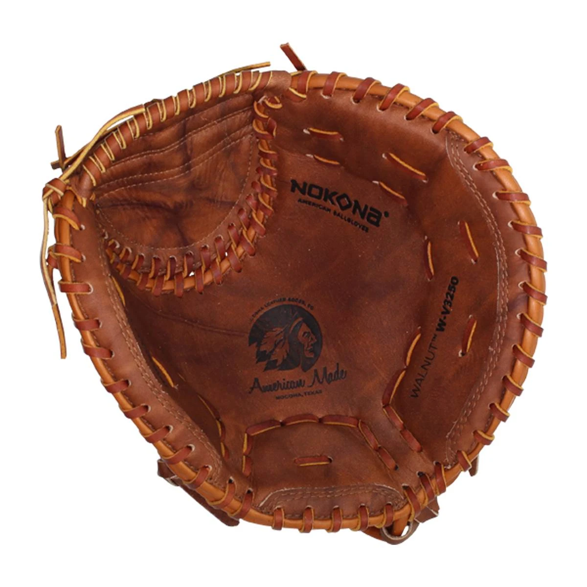 Nokona Walnut 32.5" Fastpitch Softball Catcher's Mitt - Image 2
